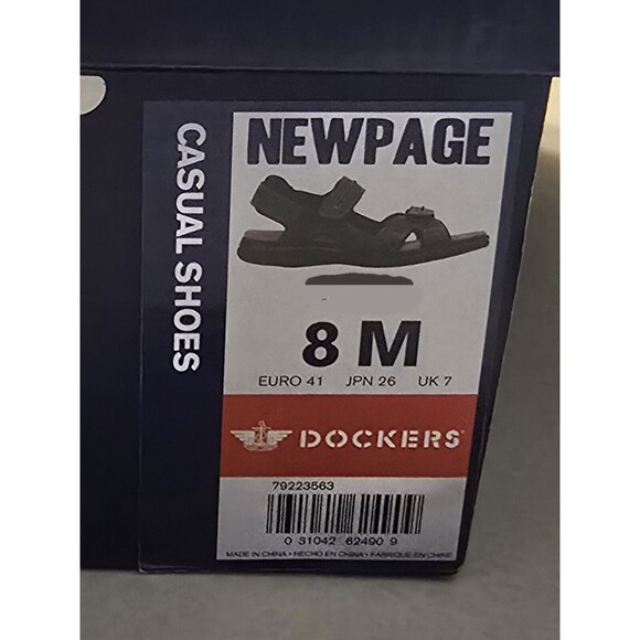Dockers New Page Sandals Men's Size 8 M Newpage Sandal Adjustable Men Shoe, New - Picture 5 of 16